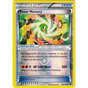 POWER MEMORY 108//124 REVERSE HOLO POKEMON XY FATES COLLIDE