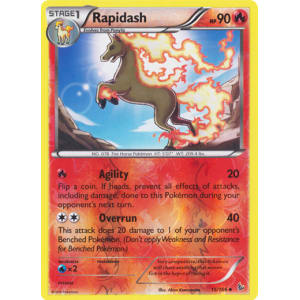 Rapidash - 15/106 (Reverse Foil)