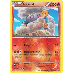 Torkoal - 16/106 (Reverse Foil)