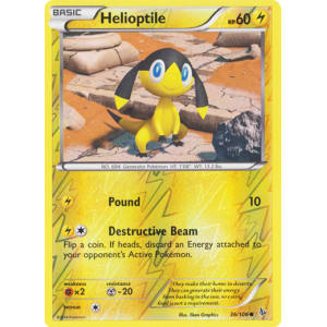 Helioptile - 36/106 (Reverse Foil)