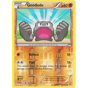 Geodude - 45/106 (Reverse Foil)