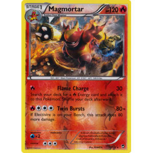 Magmortar - 11/111 (Reverse Foil)