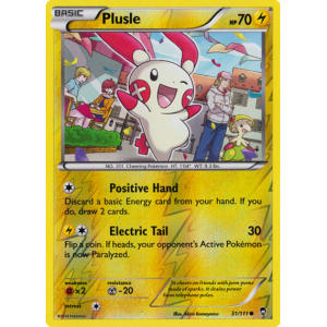 Plusle - 31/111 (Reverse Foil)