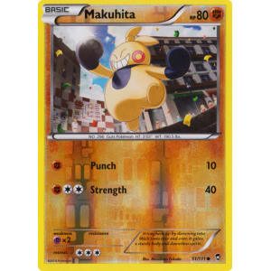 Makuhita - 51/111 (Reverse Foil)