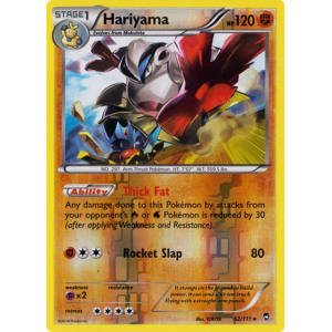 Hariyama - 52/111 (Reverse Foil)