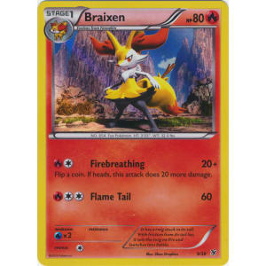 Braixen - Kalos Starter Set Pokémon card 9/39