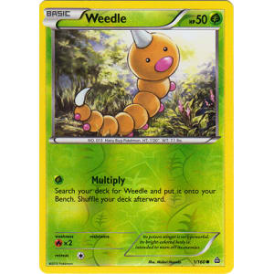 Weedle - 1/160 (Reverse Foil)