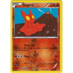 Slugma - 22/160 (Reverse Foil)