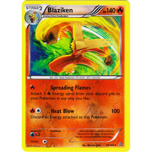 Blaziken - 28/160 (Reverse Foil)