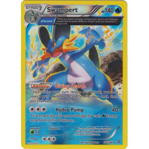 Swampert - 36/160 (Reverse Foil)