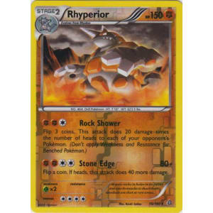 Rhyperior - 76/160 (Reverse Foil)
