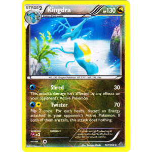 Kingdra - 107/160 (Reverse Foil)