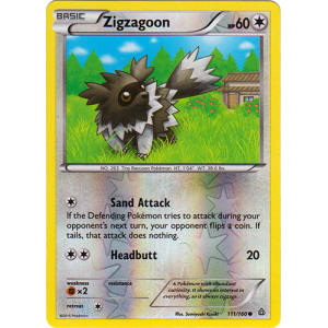 Zigzagoon - 111/160 (Reverse Foil)