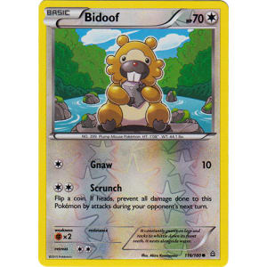 Bidoof - 116/160 (Reverse Foil)