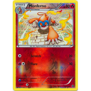 Monferno - 19/114 (Reverse Foil)