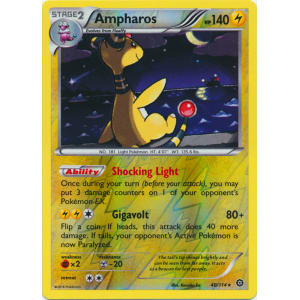 Ampharos - 40/114 (Reverse Foil)