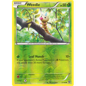 Weedle - 3/146 (Reverse Foil)