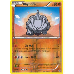 Rhyhorn - 60/146 (Reverse Foil)