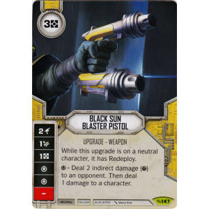 Black Sun Blaster Pistol