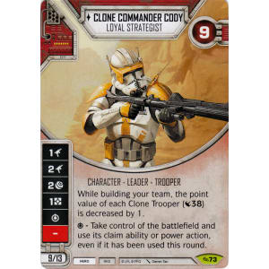 Clone Commander Cody - Loyal Strategist