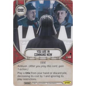 You Are In Command Now