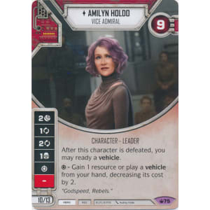 Amilyn Holdo - Vice Admiral