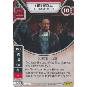 Bail Organa - Alderaanian Senator