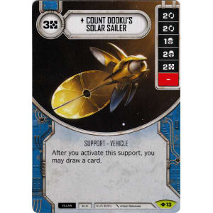 Count Dooku's Solar Sailer