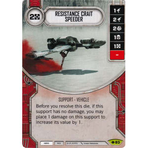 Resistance Crait Speeder