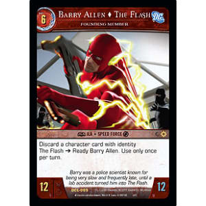 Barry Allen @ The Flash, Founding Member