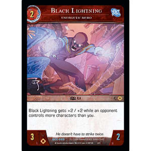 Black Lightning, Energetic Hero