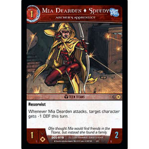 Mia Dearden @ Speedy, Archer's Apprentice