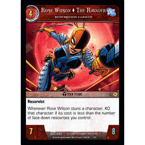 Rose Wilson @ The Ravager, Redemption Earned