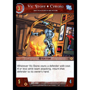 Vic Stone @ Cyborg, Mechanized Mentor