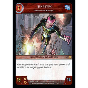 Sinestro, Korugaran Despot