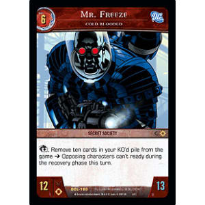 Mr. Freeze, Cold Blooded