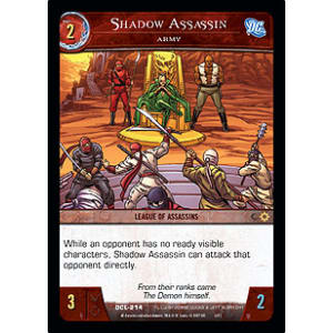 Shadow Assassin, Army