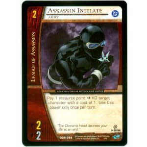 Assassin Initiate, Army