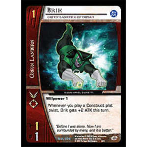 Brik - Green Lantern of Dryad