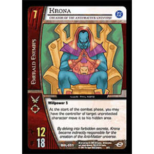 Krona - Creator of the Anti-Matter Universe