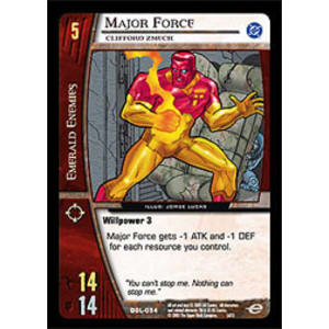 Major Force - Clifford Zmeck