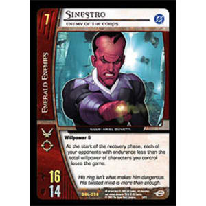 Sinestro - Enemy of the Corps