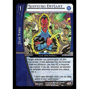 Sinestro Defiant