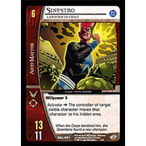 Sinestro - Lantern in Exile