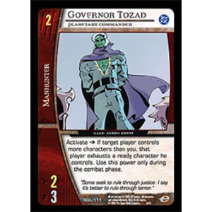 Governor Tozad - Planetary Commander
