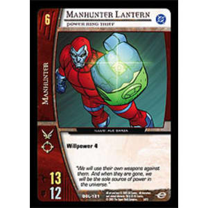 Manhunter Lantern - Power Ring Thief