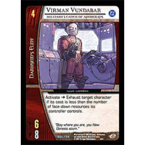 Virman Vundabar - Military Leader of Apokolips