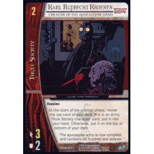 Karl Ruprecht Kroenen - Creator of the Apocalypse Army