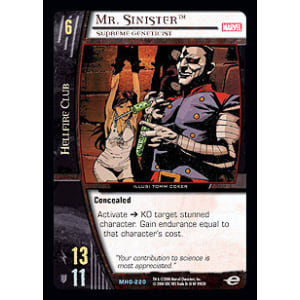 Mr. Sinister - Supreme Geneticist