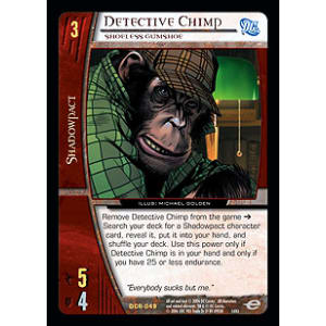 Detective Chimp - Shoeless Gumshoe